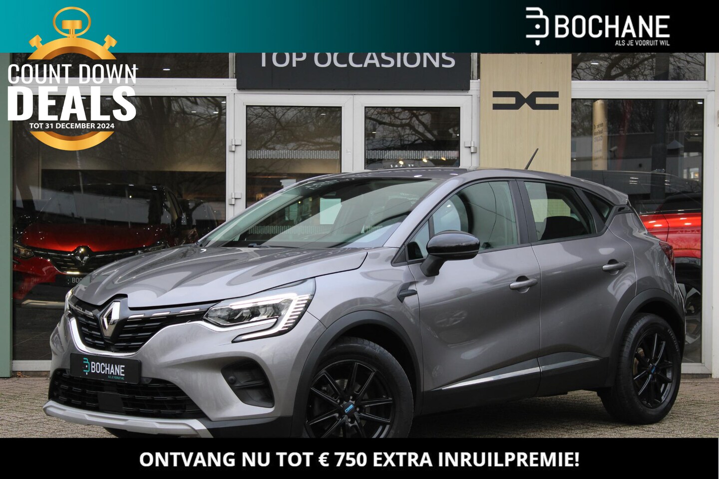 Renault Captur - 1.3 TCe EDC 140 Zen Automaat | Trekhaak 1500 KG trekgewicht | Parkeer camera | Stoelverwar - AutoWereld.nl