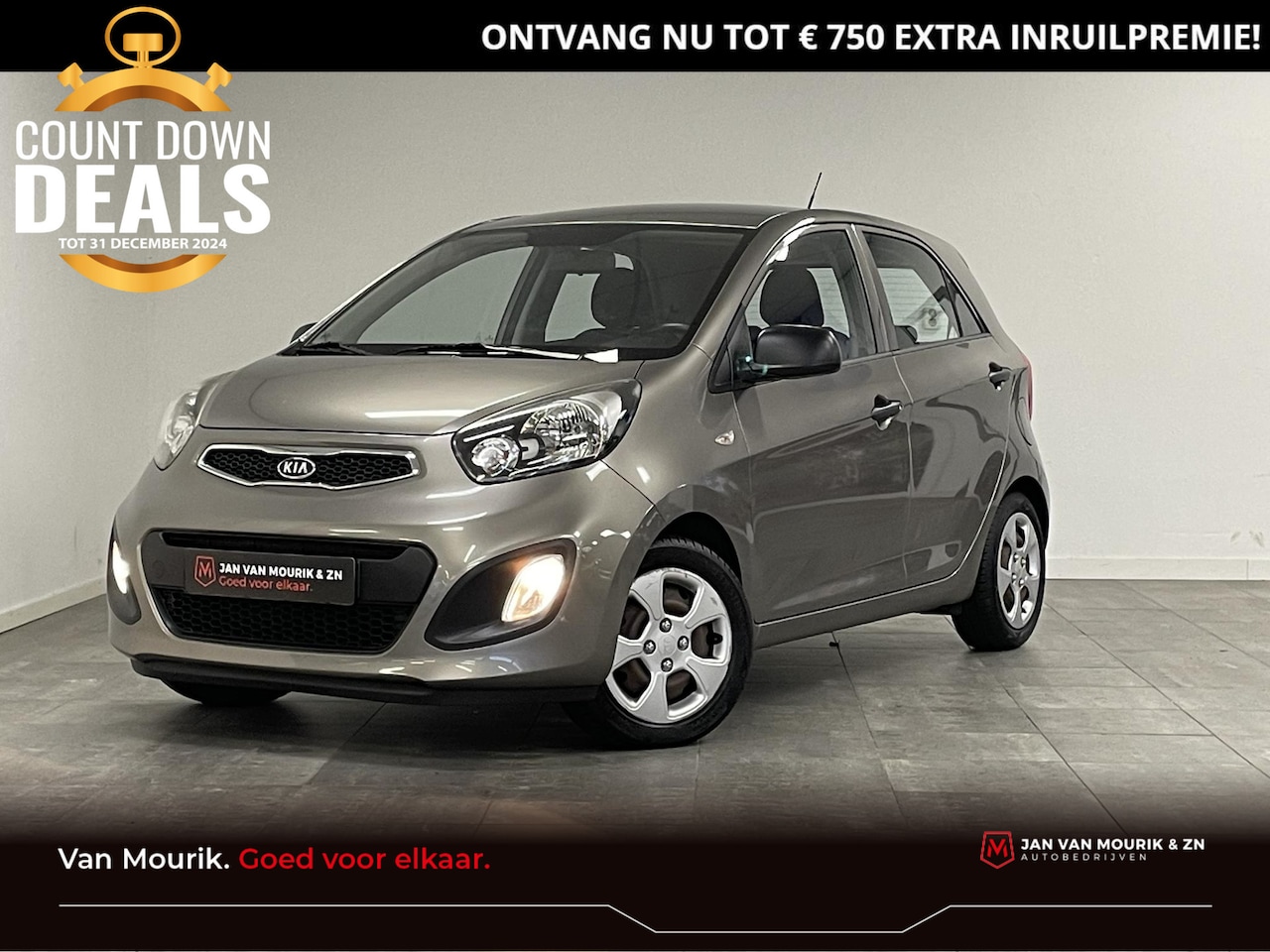 Kia Picanto - 1.2 CVVT Comfort Pack | 5-Deurs | Airco - AutoWereld.nl