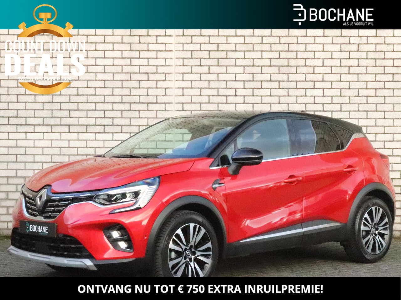 Renault Captur - 1.3 Mild Hybrid EDC 160 Iconic | All-Season banden | Bose Audio | Dodehoekdetectie - AutoWereld.nl