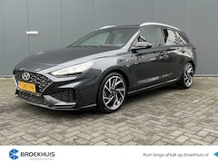 Hyundai i30 Wagon - 1.5 T-GDi 160pk MHEV N-Line | Camera | Leder | Bestuurdersstoel met geheugen | 18'' velgen