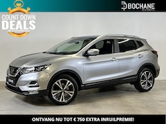 Nissan Qashqai - 1.2 DIG-T 115 X-Tronic N-Connecta | Trekhaak | Panoramadak | 360º Camera | Keyless | 18-In