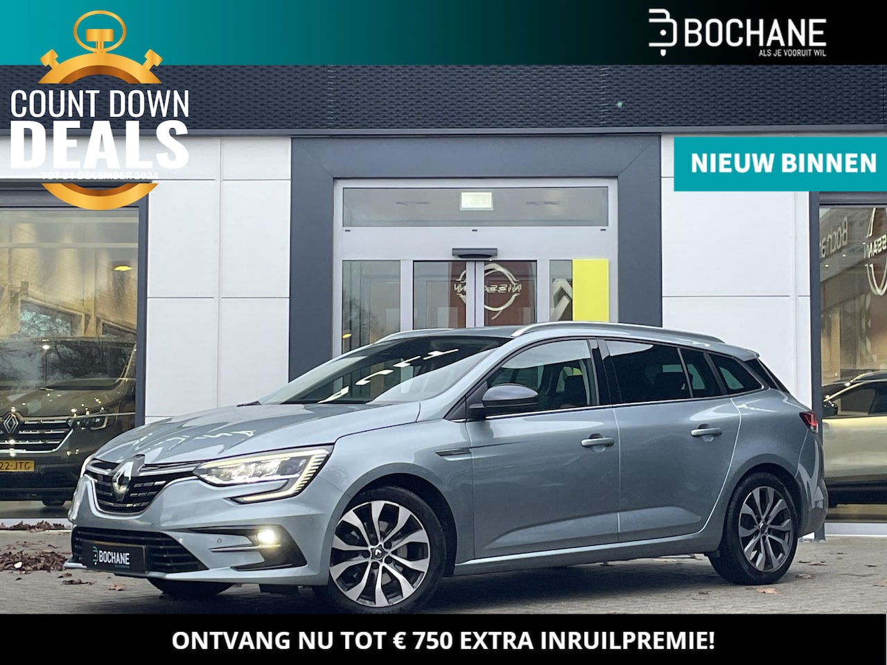 Renault Mégane Estate - 1.3 TCe Business Edition One | Pack Parking | Trekhaak | Winterbanden incl. - AutoWereld.nl