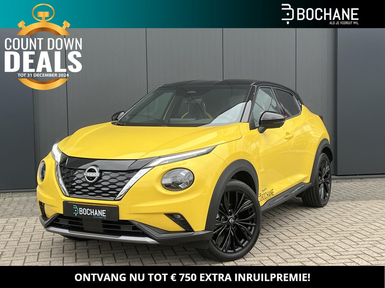 Nissan Juke - 1.6 Hybrid 143 N-Sport | 360° Rondomzichtcamera | Cruise Control Adaptief | Stoelverwarmin - AutoWereld.nl