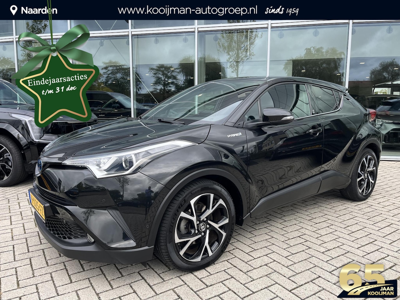 Toyota C-HR - 1.8 Hybrid Style | Adaptieve Cruise control | Parkeersensoren | Achteruitrij camera | Blue - AutoWereld.nl