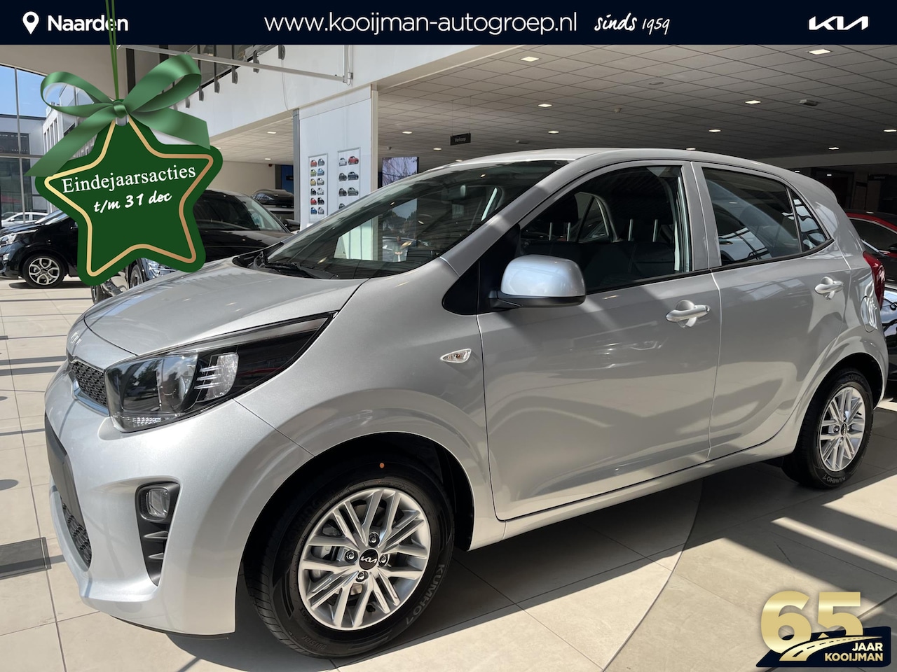 Kia Picanto - 1.0 DPi DynamicLine | Achteruitrij camera | Apple Carplay/Android Auto | Cruise control | - AutoWereld.nl