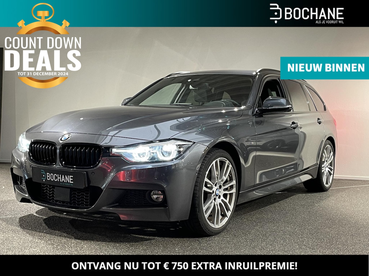 BMW 3-serie Touring - 320i xDrive M Sport Edition | 19 inch LM Velgen | Camera | Adaptive Light | M-Pakket | Tre - AutoWereld.nl