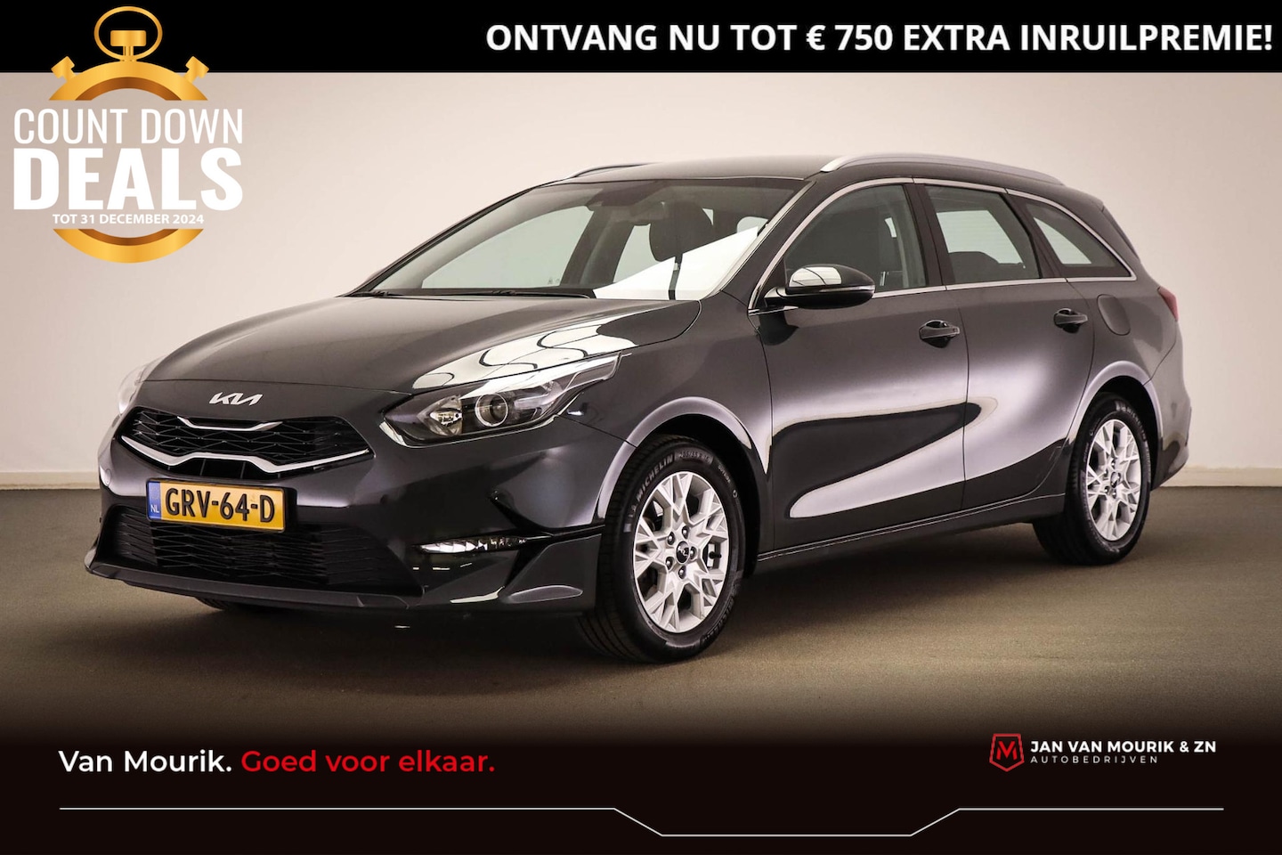 Kia Cee'd Sportswagon - Ceed 1.0 T-GDi DynamicLine | LED | DAB | APPLE | CAMERA - AutoWereld.nl