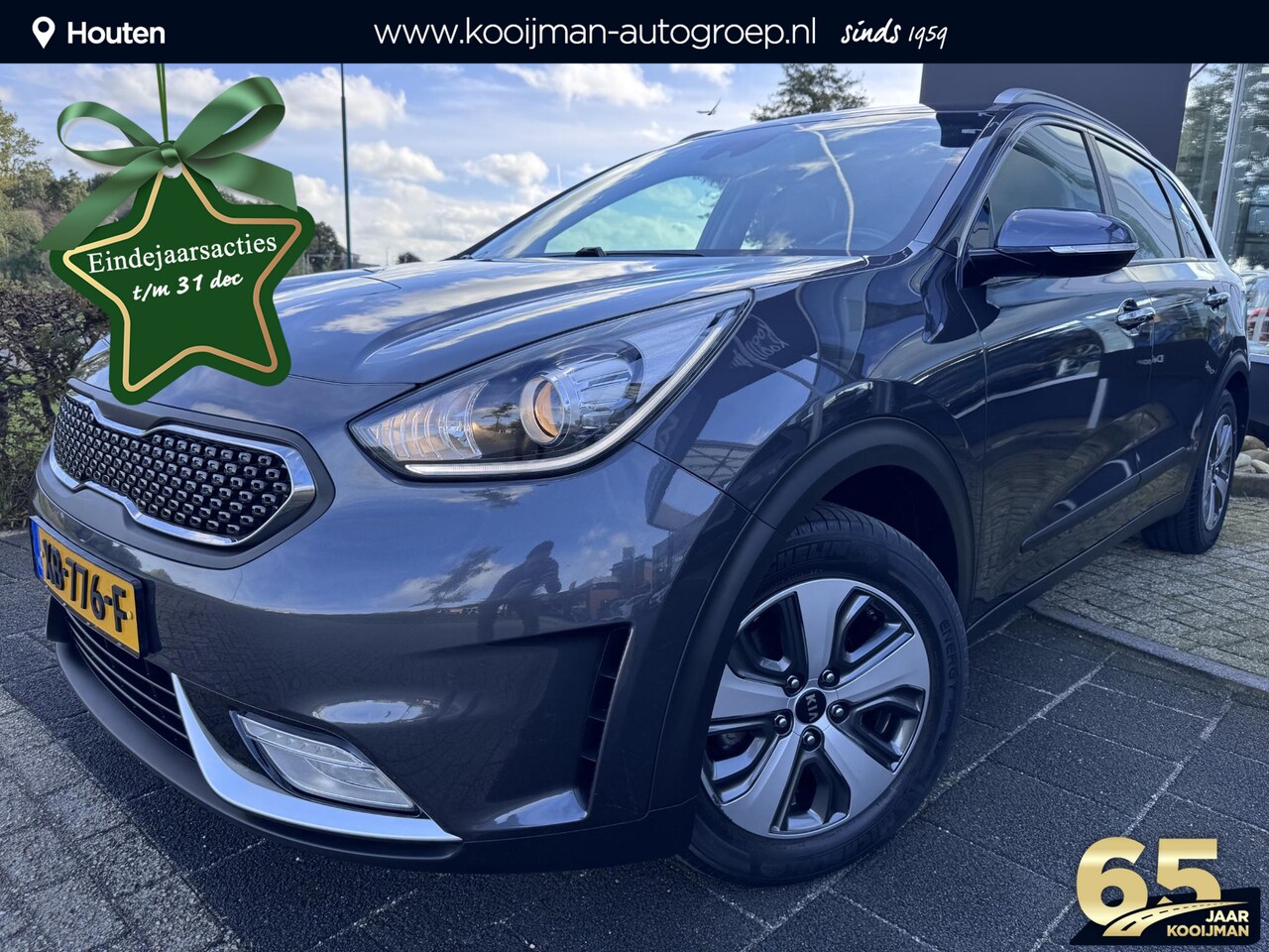 Kia Niro - 1.6 GDi Hybrid DynamicLine | Dealeronderhouden | Super Nette Auto | Apple Carplay/Android - AutoWereld.nl