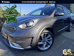 Kia Niro - 1.6 GDi Hybrid DynamicLine Travel Connect | Lederen Bekleding | Dealer Onderhouden | 18-in