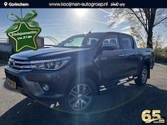 Toyota HiLux - 2.4 D-4D-F Double Cab Executive | BE-Trekker | 5 zitter | Tonneau | Trekhaak | Leder | Bed