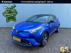 Toyota C-HR - 1.8 Hybrid Premium | 1e Eigenaar | Uniek Rood Leder bekleding | Navigatie | Dodehoek detec