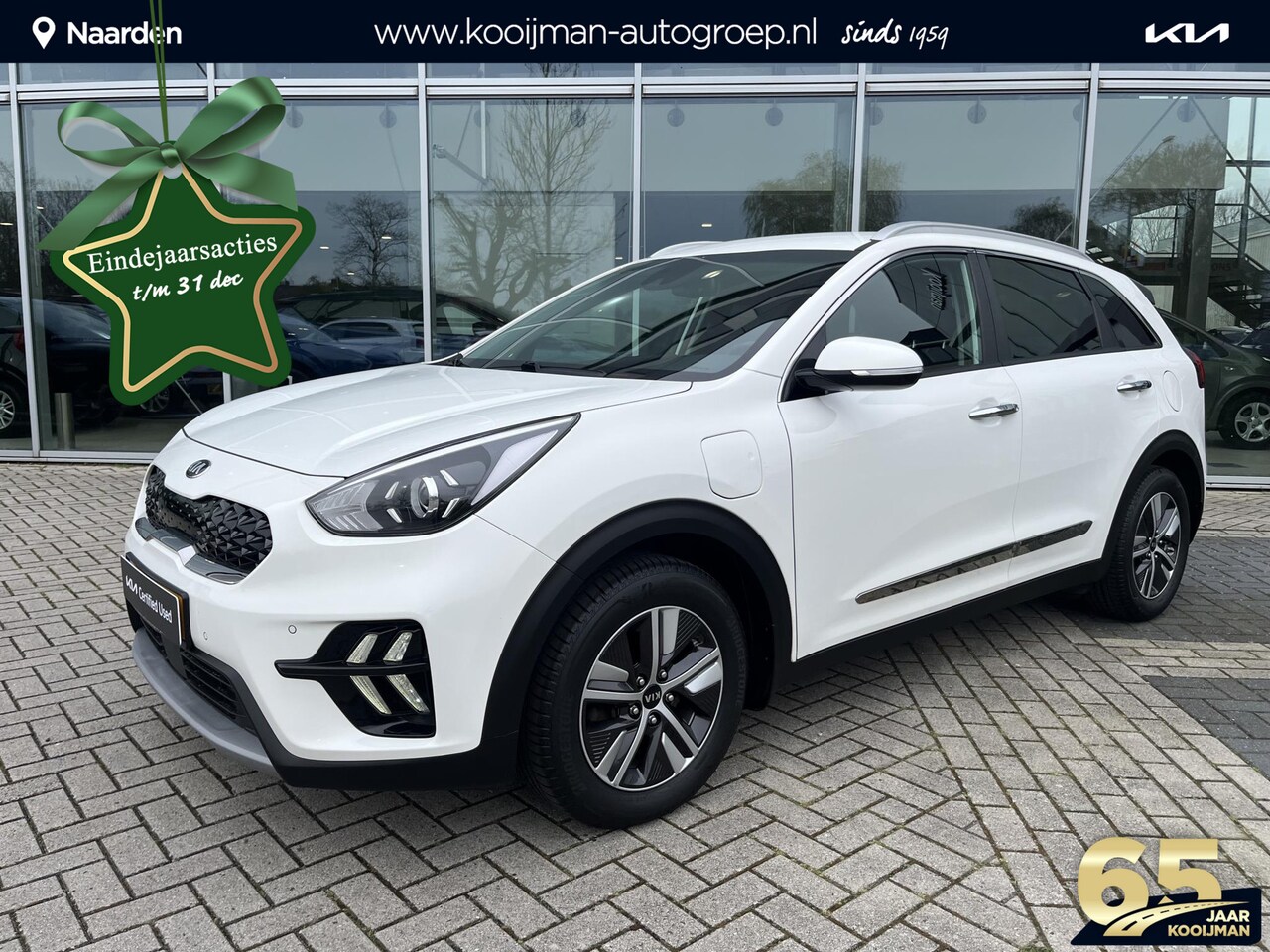 Kia Niro - 1.6 GDi PHEV DynamicPlusLine Trekhaak | Achteruitrij camera | Parkeer sensoren | Apple Car - AutoWereld.nl