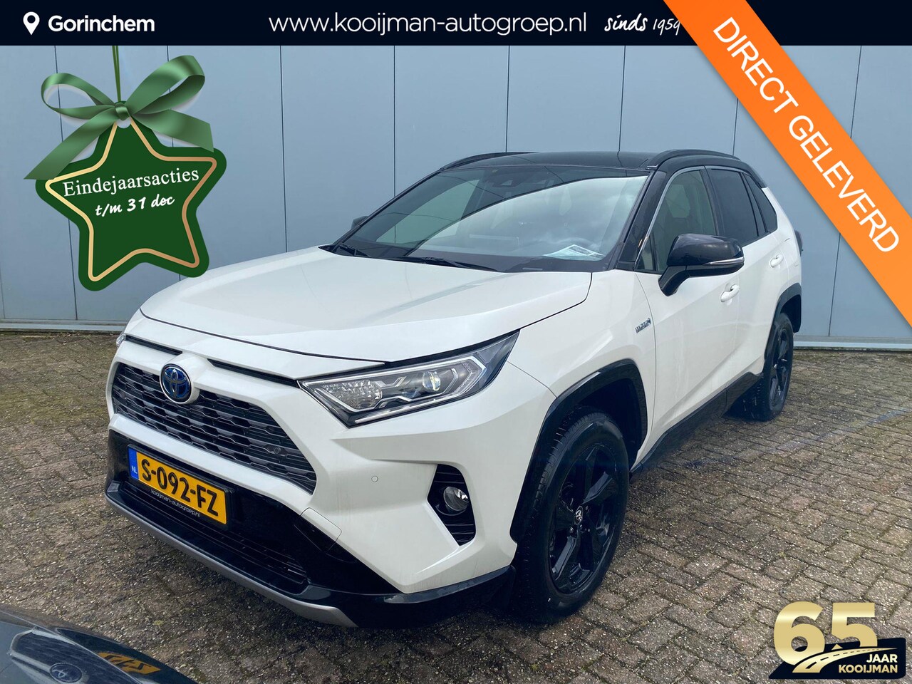 Toyota RAV4 - 2.5 Hybrid Bi-Tone | Panoramadak | 10 JAAR GARANTIE | LED | Elektr. Stoelverstelling | Sto - AutoWereld.nl