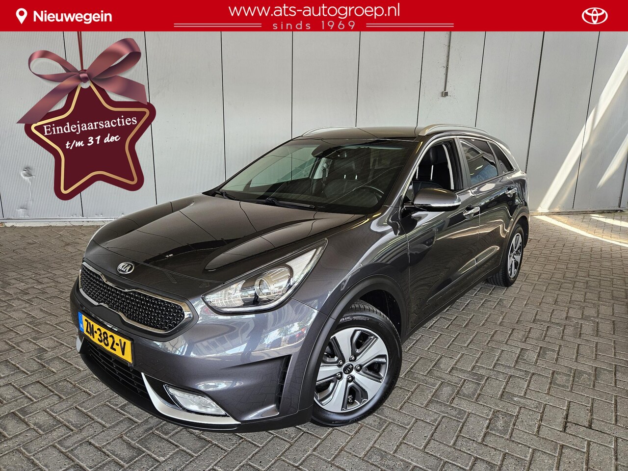 Kia Niro - 1.6 GDi Hybrid DynamicLine | Navigatie | Parkeersensoren achter + camera - AutoWereld.nl