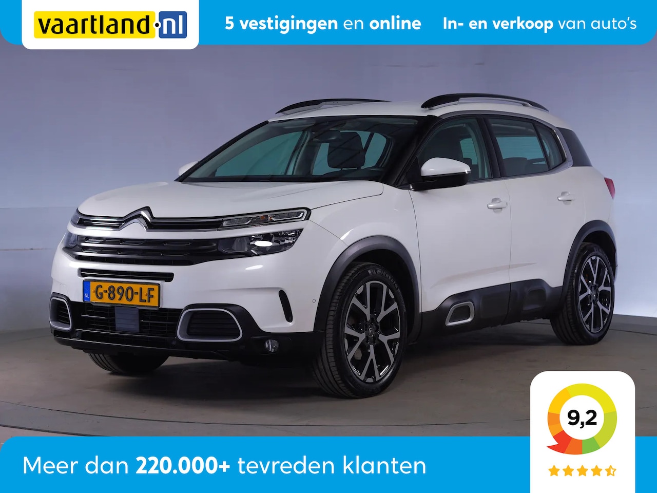 Citroën C5 Aircross - 1.2 PT Business Plus [ Digi-cockpit Navi Leder Clima Camera ] - AutoWereld.nl