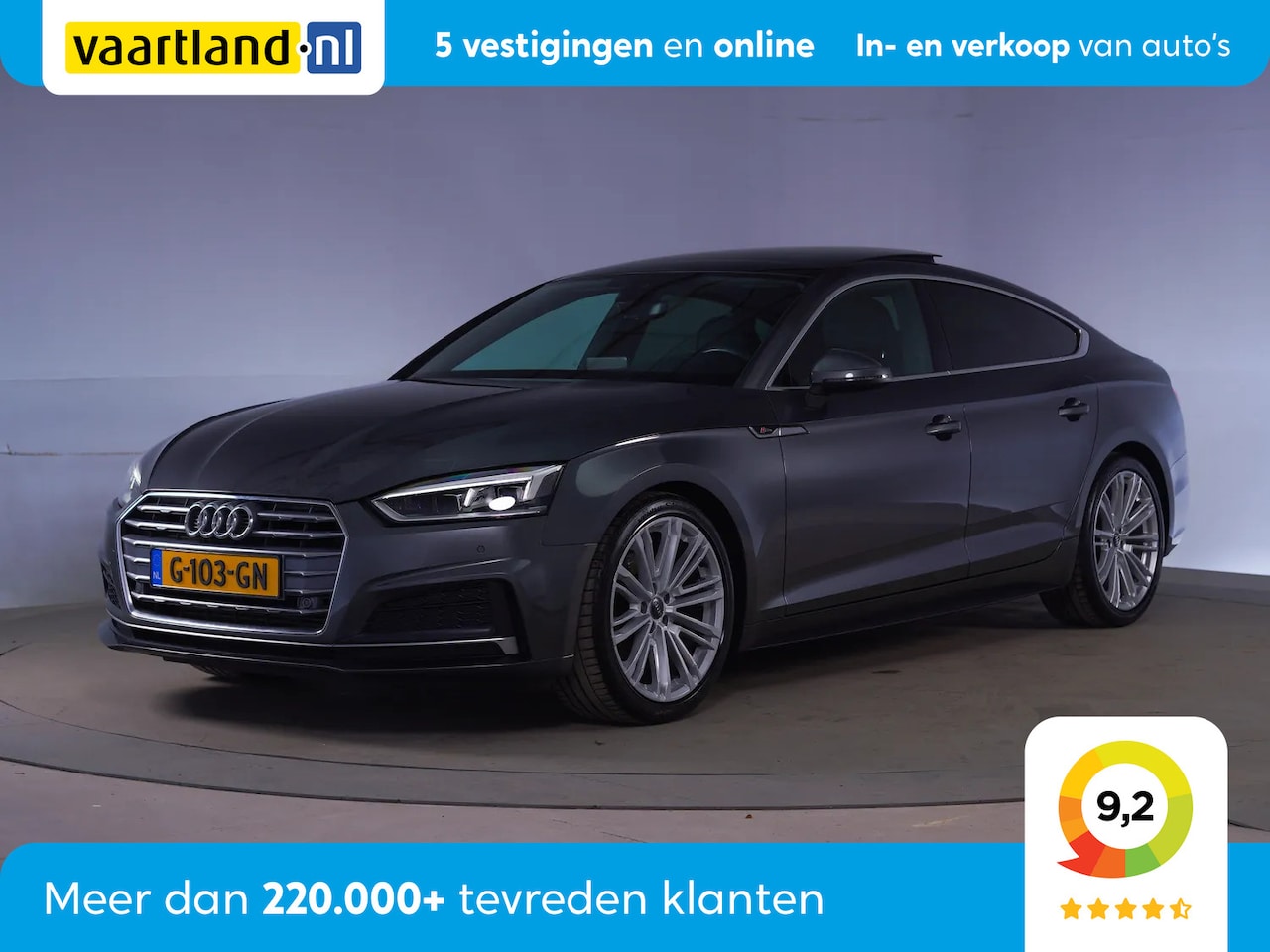 Audi A5 - 35 TFSI Sport S Line Edition Aut. [ Panorama Navi Stoelverwarming ] - AutoWereld.nl