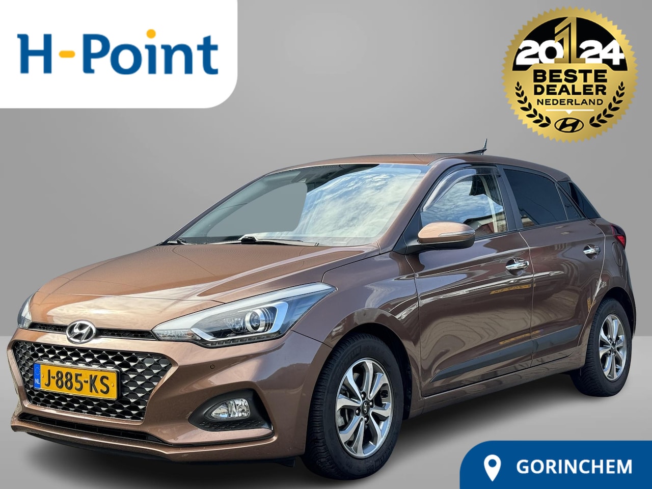 Hyundai i20 - 1.0 T-GDI Premium | Schuifdak | Trekhaak | Ingebouwde navigatie | Keyless entry | - AutoWereld.nl