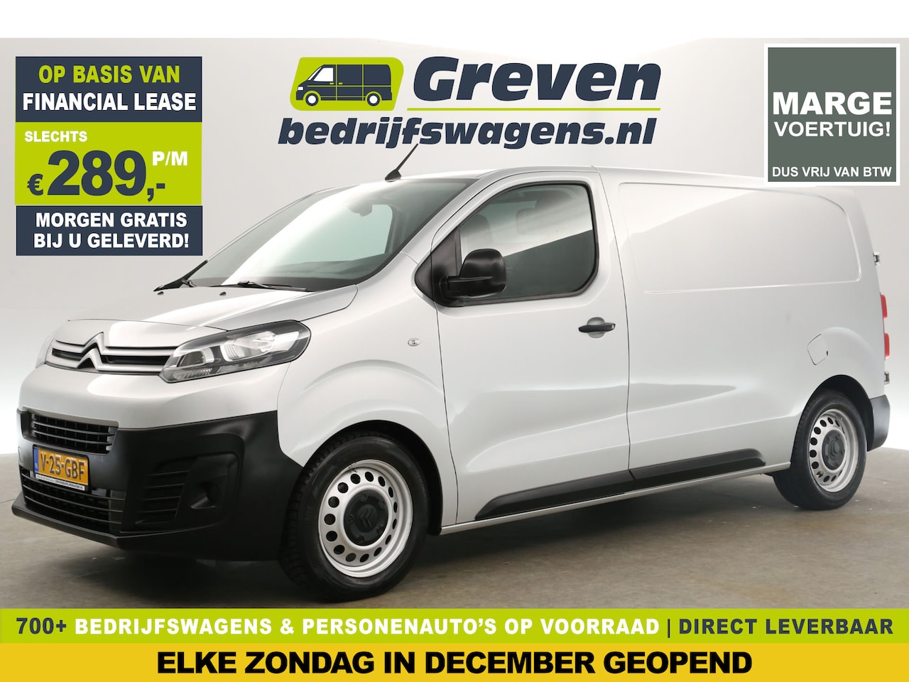 Citroën Jumpy - 1.6 BlueHDI L2H1 Marge Airco Cruise Carplay Navigatie PDC Elektrpakket - AutoWereld.nl