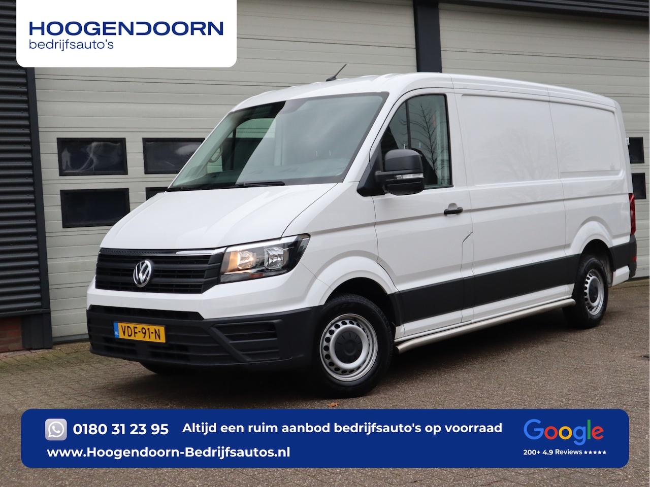 Volkswagen Crafter - 35 2.0 TDI 141pk Euro 6 L2H1 - 3t kg Trekhaak - Navi - Cruise - AutoWereld.nl