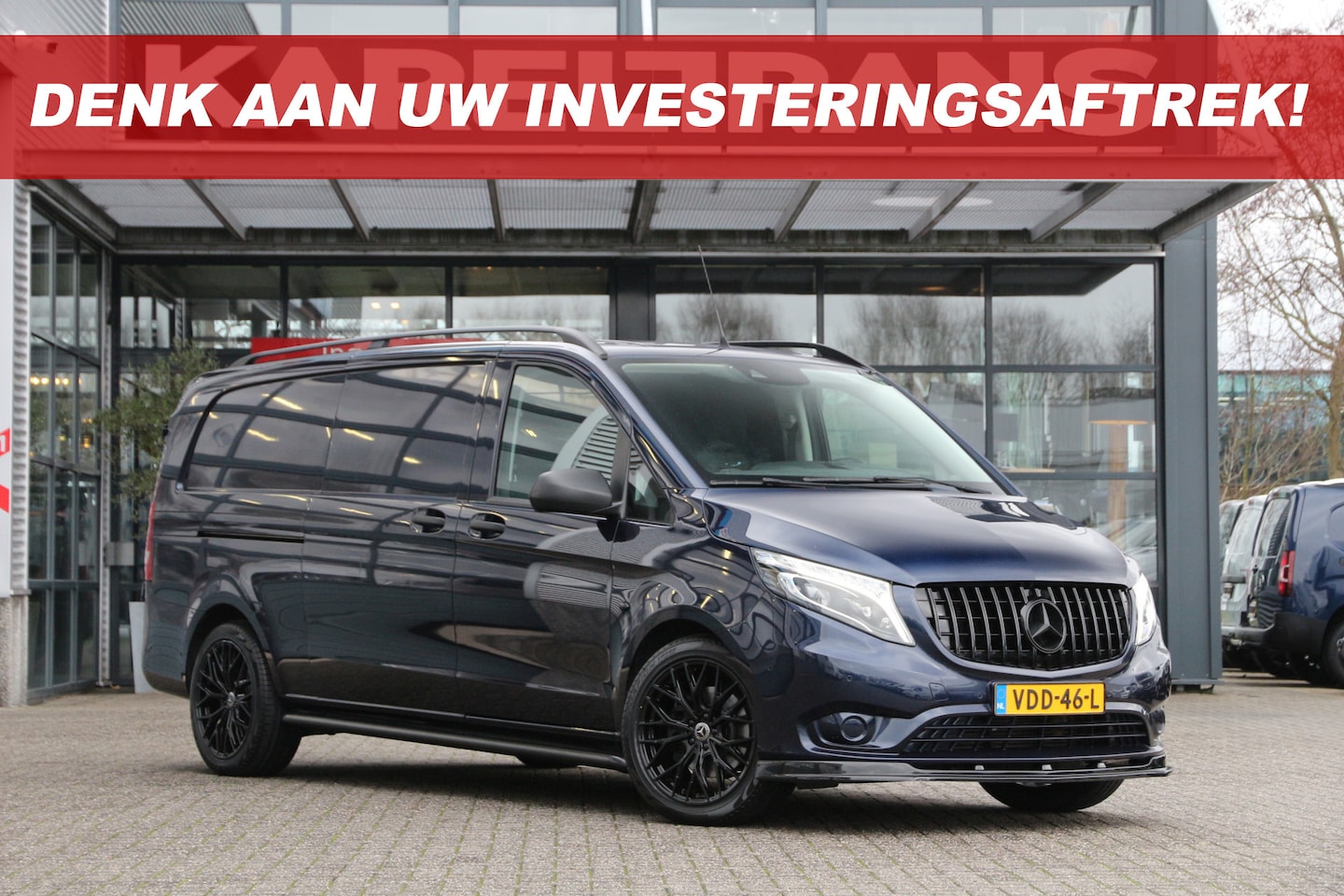 Mercedes-Benz Vito - 119 CDI | Aut. | Extra lang | MARGE | Camera | Cruise | Clima.. - AutoWereld.nl