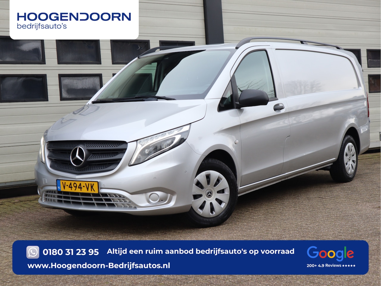 Mercedes-Benz Vito - 116 CDI Euro 6 Extra Lang L3 - LED - Navi - Cruise - Clima - Camera - AutoWereld.nl