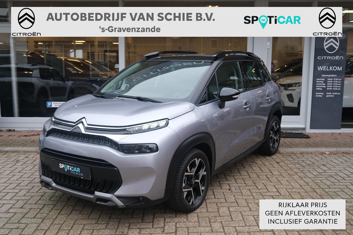 Citroën C3 Aircross - PT 130 Automaat Shine Trekhaak | Schuif/Kanteldak | Camera en Sensoren - AutoWereld.nl