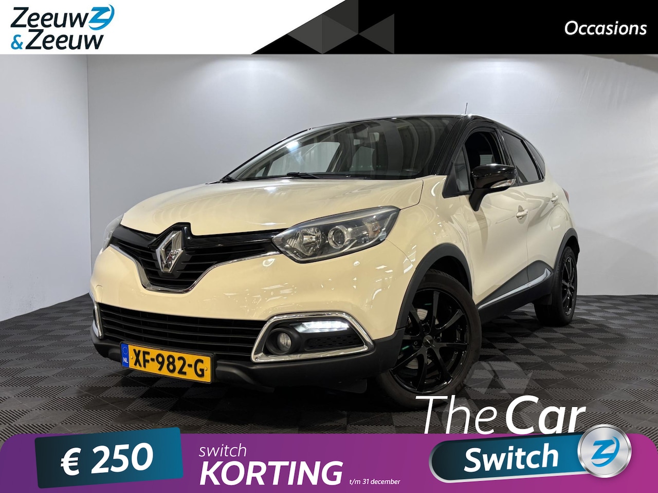 Renault Captur - 1.2 - 120PK TCe Dynamique Automaat | Navi | Trekhaak | Climate Control | Privacy Glass | C - AutoWereld.nl