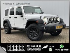 Jeep Wrangler - 2.8 CRD Sport Grijs-Kenteken Leer Navi Stoelverw. Led Uitstraling Trekhaak