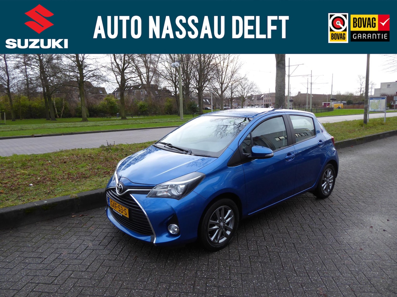 Toyota Yaris - 1.3 VVT-i Lease achteruitrij camera airco - AutoWereld.nl