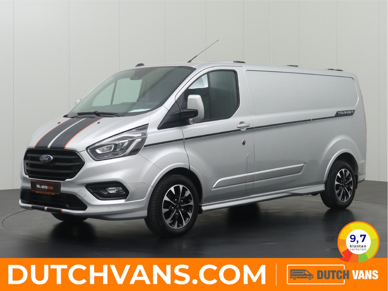 Ford Transit Custom - 2.0TDCI 185PK Automaat Lang Sport | Multimedia | Dakdraagsysteem | Vol !!!! - AutoWereld.nl