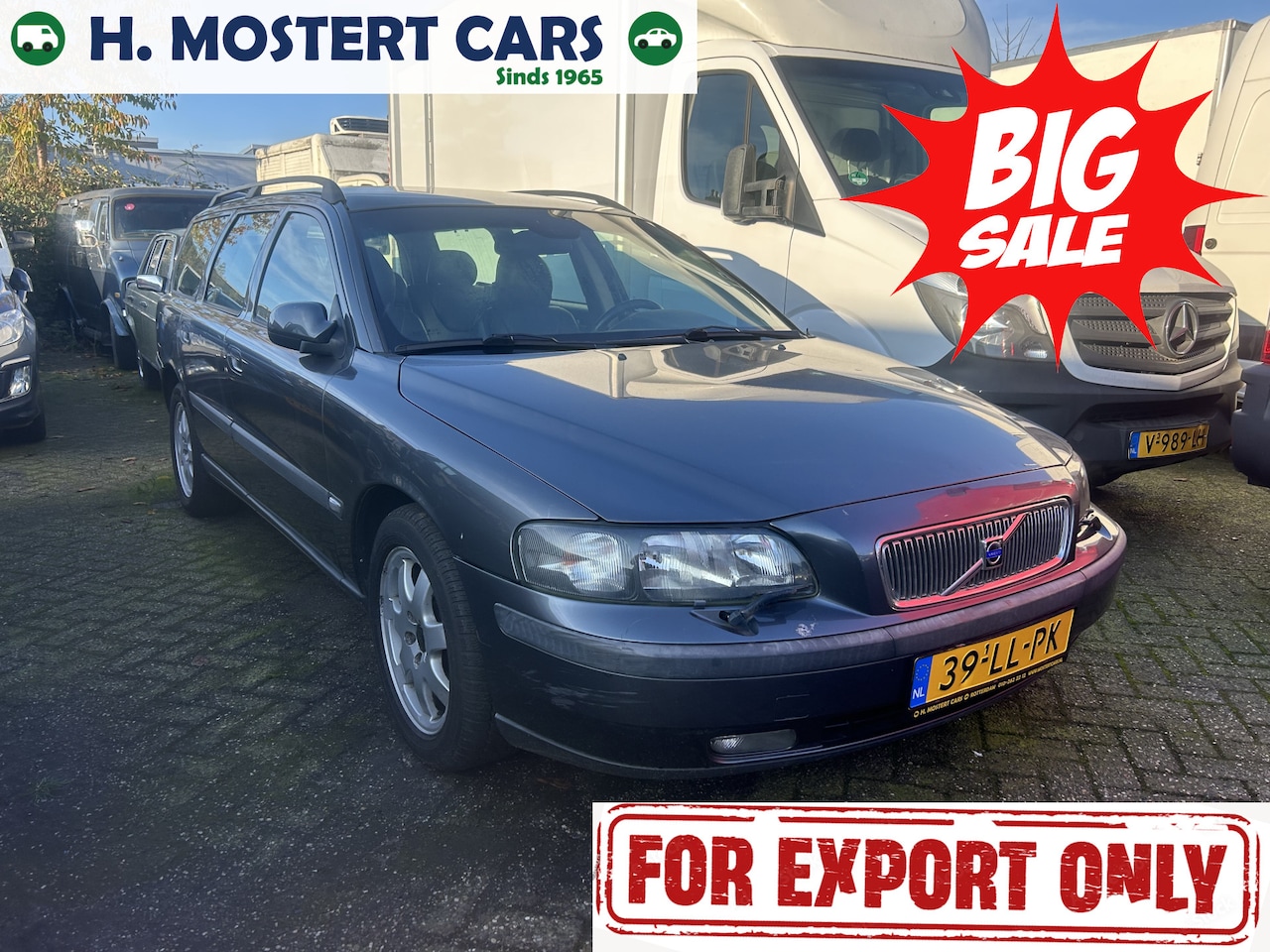 Volvo V70 - 2.4 D5 AWD Gtr. C.L. * AUTOMAAT * AIRCO * LEDER * CRUISE CONTROL * EXPORT COLLECTIE * - AutoWereld.nl