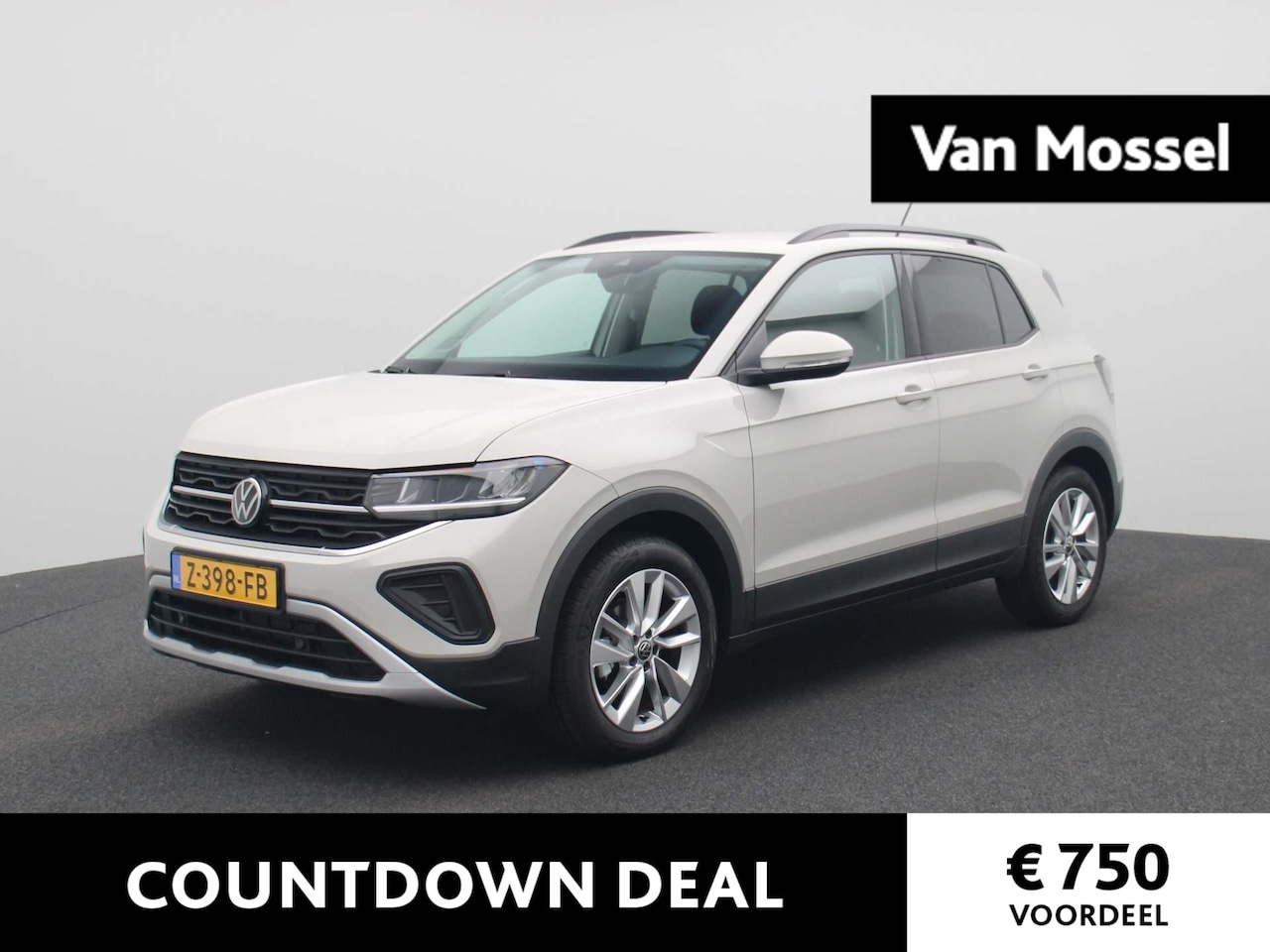 Volkswagen T-Cross - 1.0 TSI Life Edition 95 PK | Apple Carplay | Keyless | Achteruitrijcamera | Parkeersensore - AutoWereld.nl