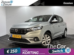 Dacia Sandero - 1.0 - 90PK TCe Comfort | 1e eigenaar | Camera | Parkeersensoren | Airco | Armsteun | Full