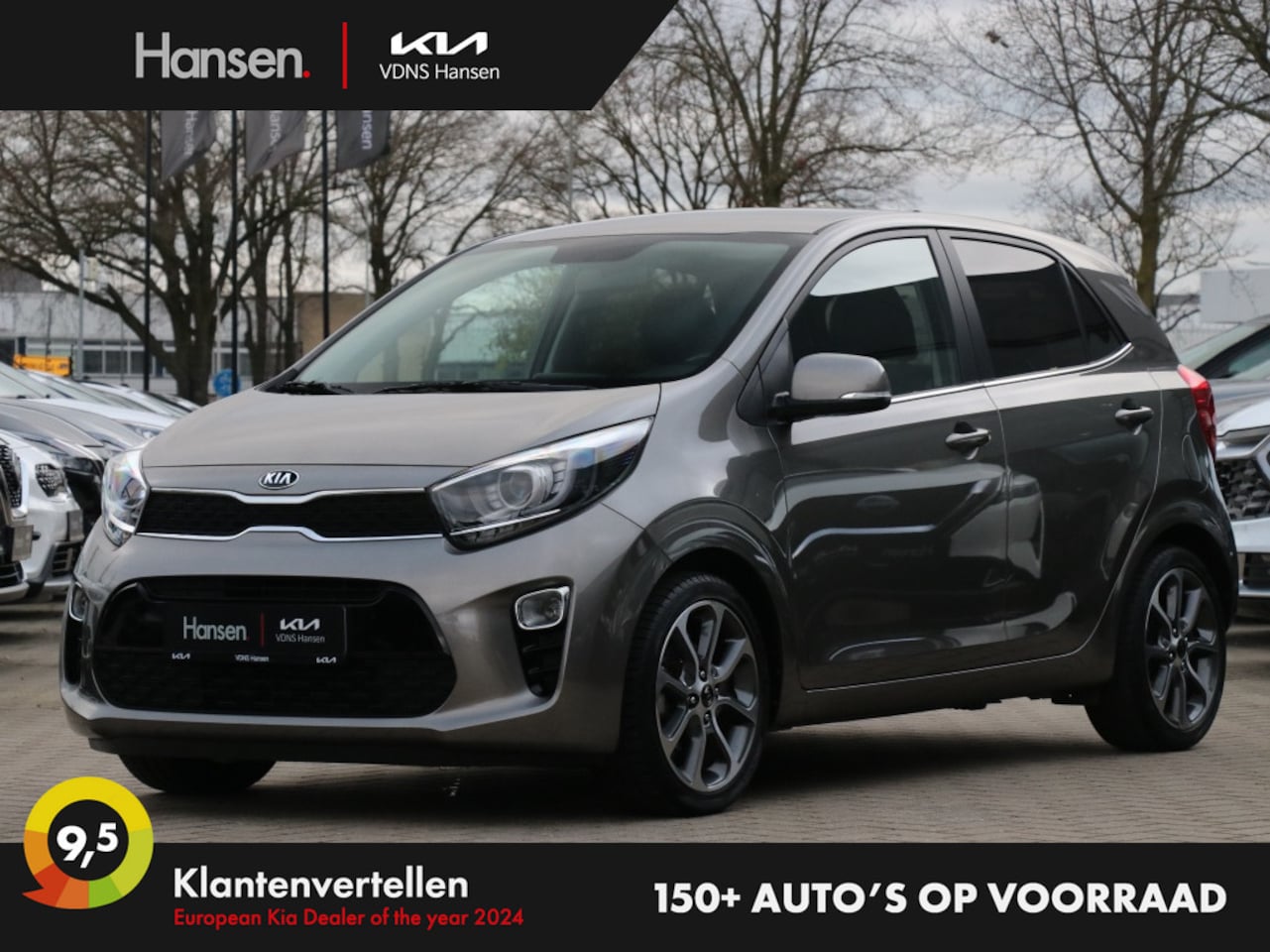 Kia Picanto - 1.0 CVVT Design Edition I Navi I Leder i Climate Control - AutoWereld.nl