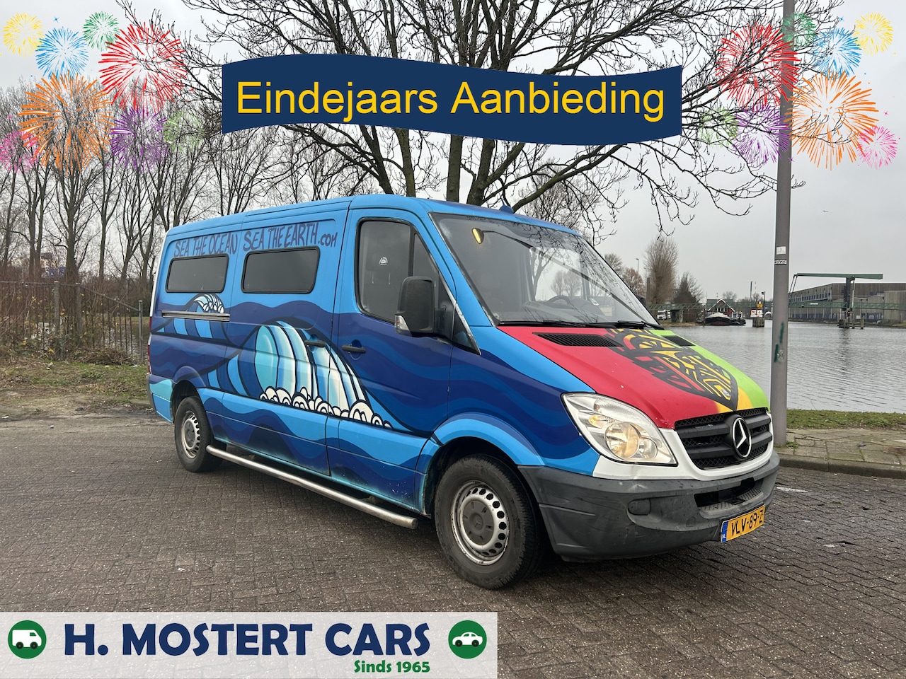 Mercedes-Benz Sprinter - 313 2.2 CDI 366 EHD CAMPER * EURO 5 * NIEUWE APK * 3 PERSOONS * TREKHAAK * AIRCO * DISCOUN - AutoWereld.nl