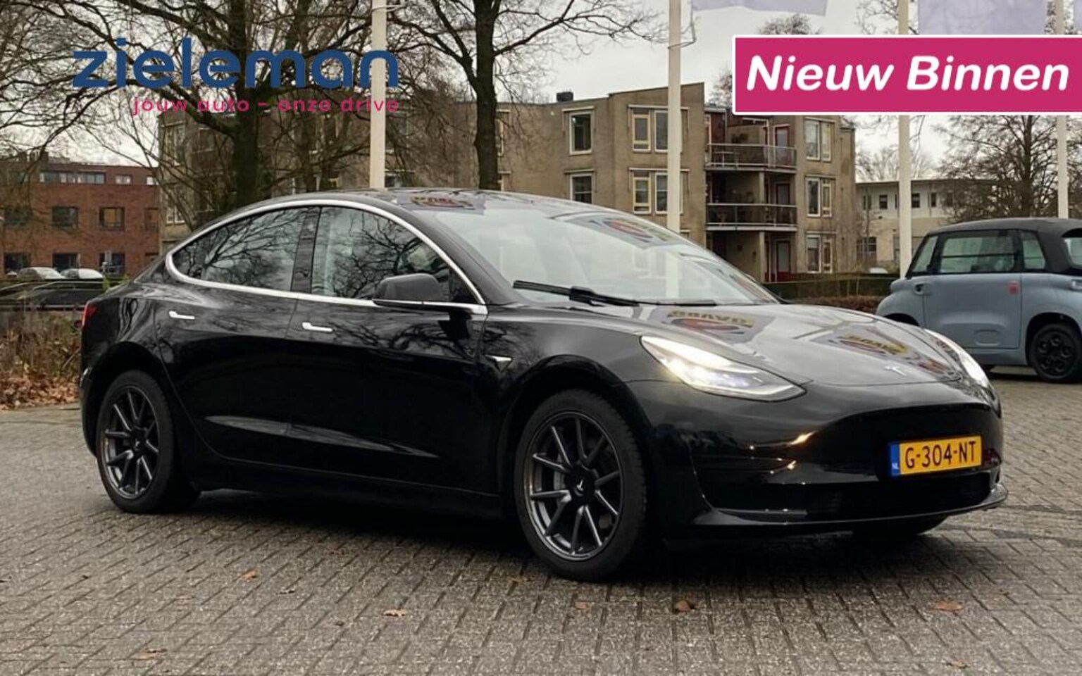 Tesla Model 3 - Standard RWD Plus 60 kWh - Panorama, Leer, Camera - AutoWereld.nl