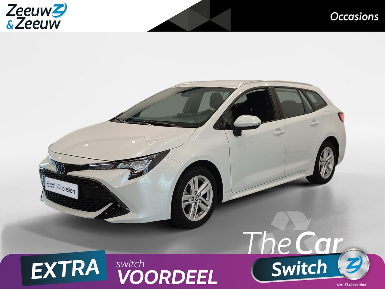 Toyota Corolla Touring Sports - Hybrid 140 Business *Automaat*Navi+Camera*Climate*Parkeersensoren*LM.Velgen*Dealer Onderho - AutoWereld.nl