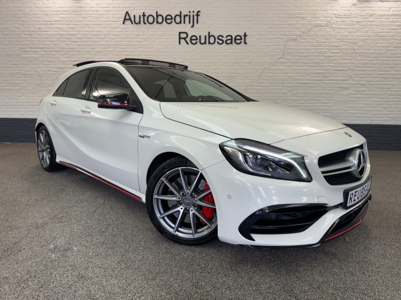 Mercedes-Benz A-klasse - AMG 45 4Matic 380PK Panodak Carplay Keyless Clima Leer Xenon Inc - AutoWereld.nl