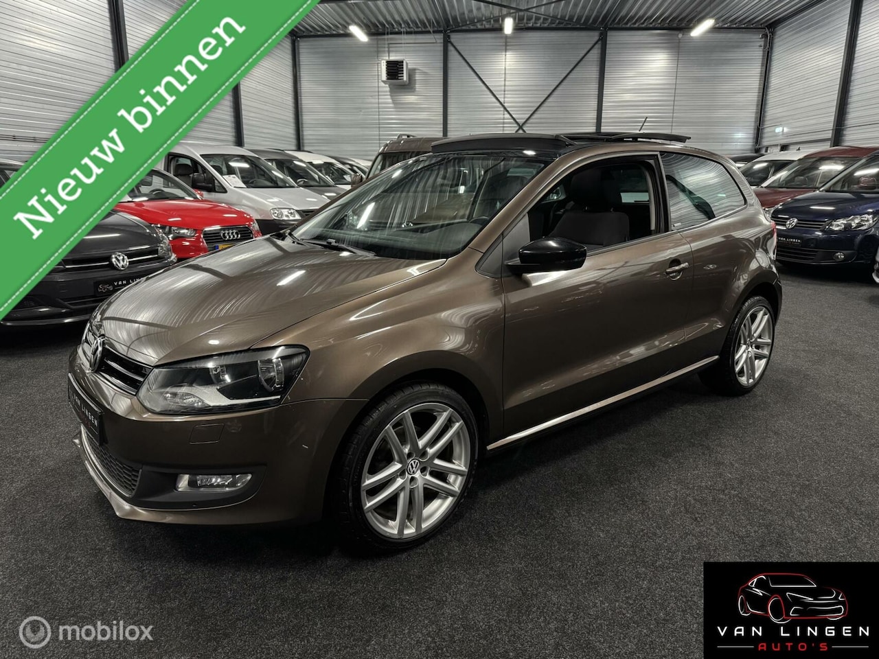 Volkswagen Polo - 1.2 Style Highline Pano|Clima|17"|APK✅ - AutoWereld.nl