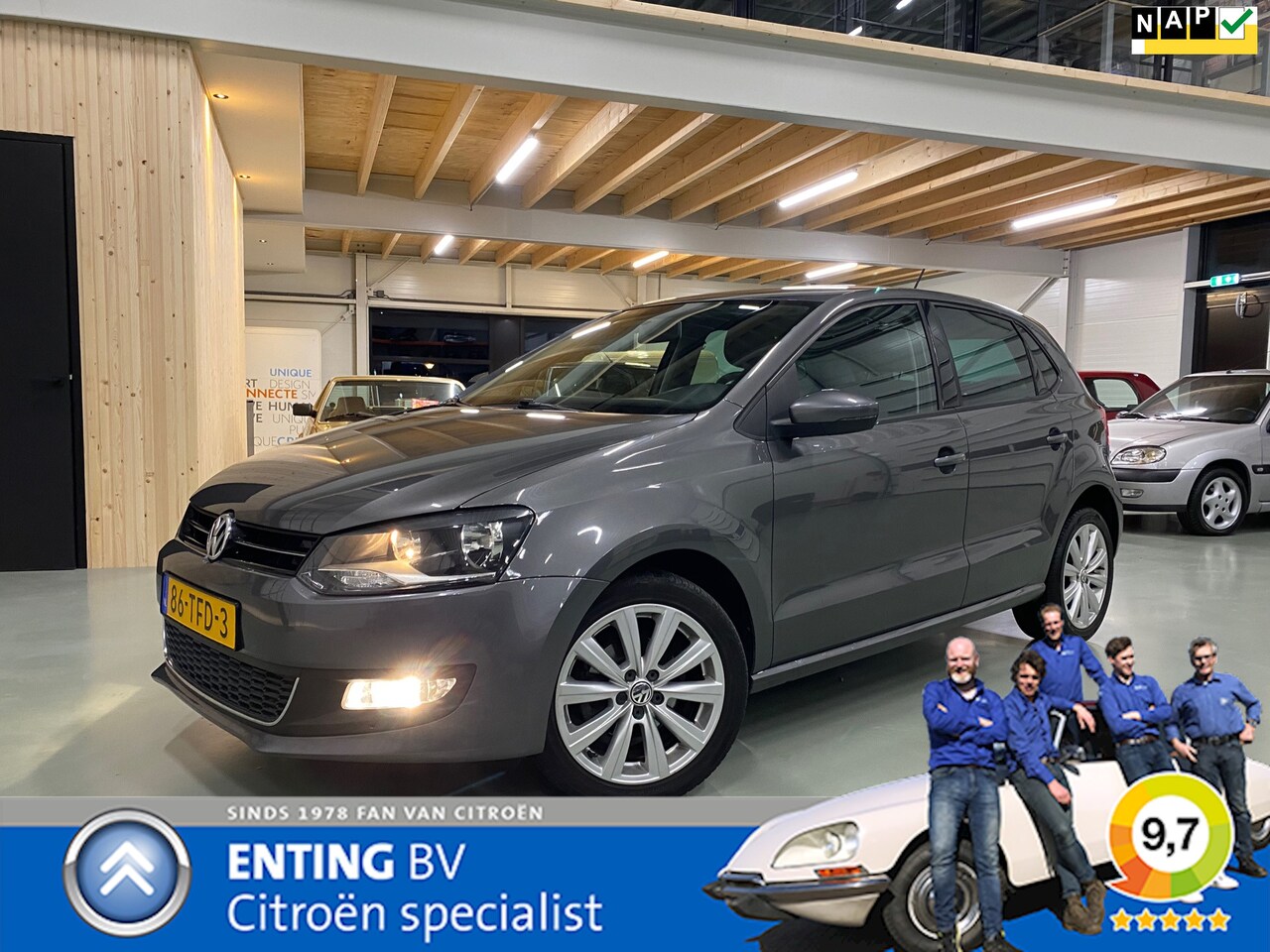 Volkswagen Polo - 1.2 TSI HIGHLINE ECC LM VELGEN ZEER NETTE AUTO - AutoWereld.nl