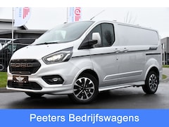 Ford Transit Custom - 320 2.0 TDCI L1H1 Sport Camera, Cruise, 3jr Garantie, Carplay, 185PK, 2 x Schuifdeur, LED,