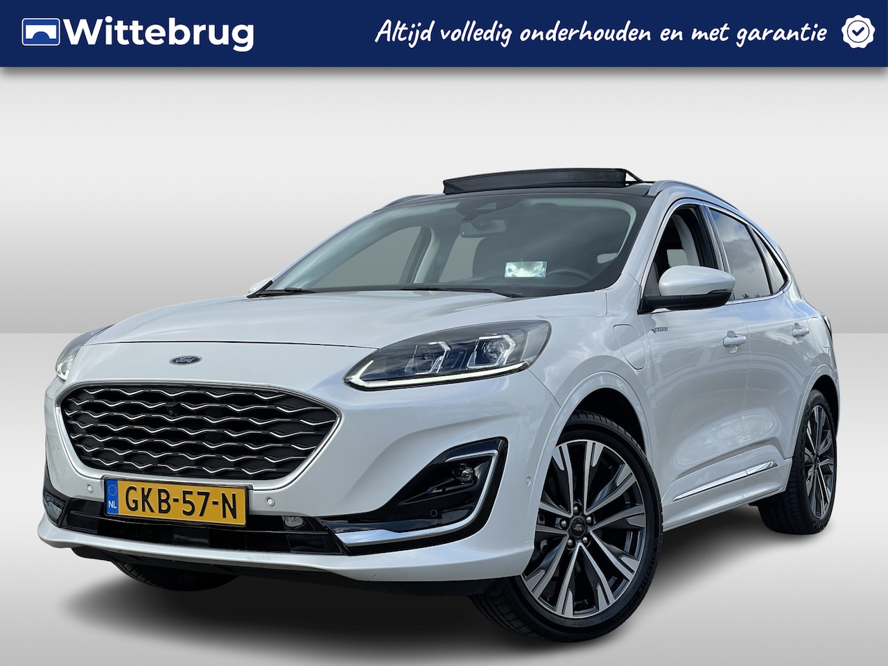 Ford Kuga - 2.5 PHEV 225pk Vignale | Panoramadak | Winter Pack | Leder | Rijklaarprijs! | - AutoWereld.nl