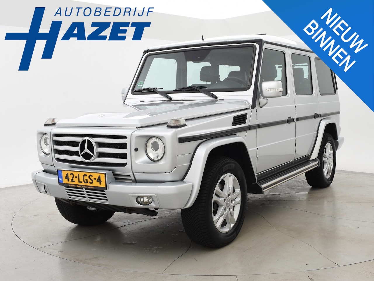 Mercedes-Benz G-klasse - 350 CDI V6 AUT7 YOUNGTIMER ORIG. NL - DESIGNO / SCHUIFDAK - AutoWereld.nl