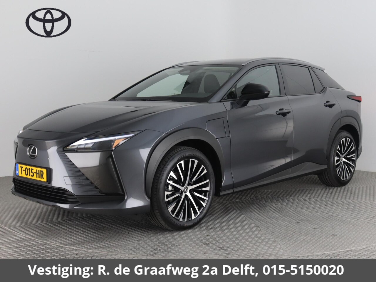 Lexus RZ - 450e Executive Line Premium Pack *DEMO* | 20" lichtmetalen velgen | SONIC GREY Metallic - AutoWereld.nl