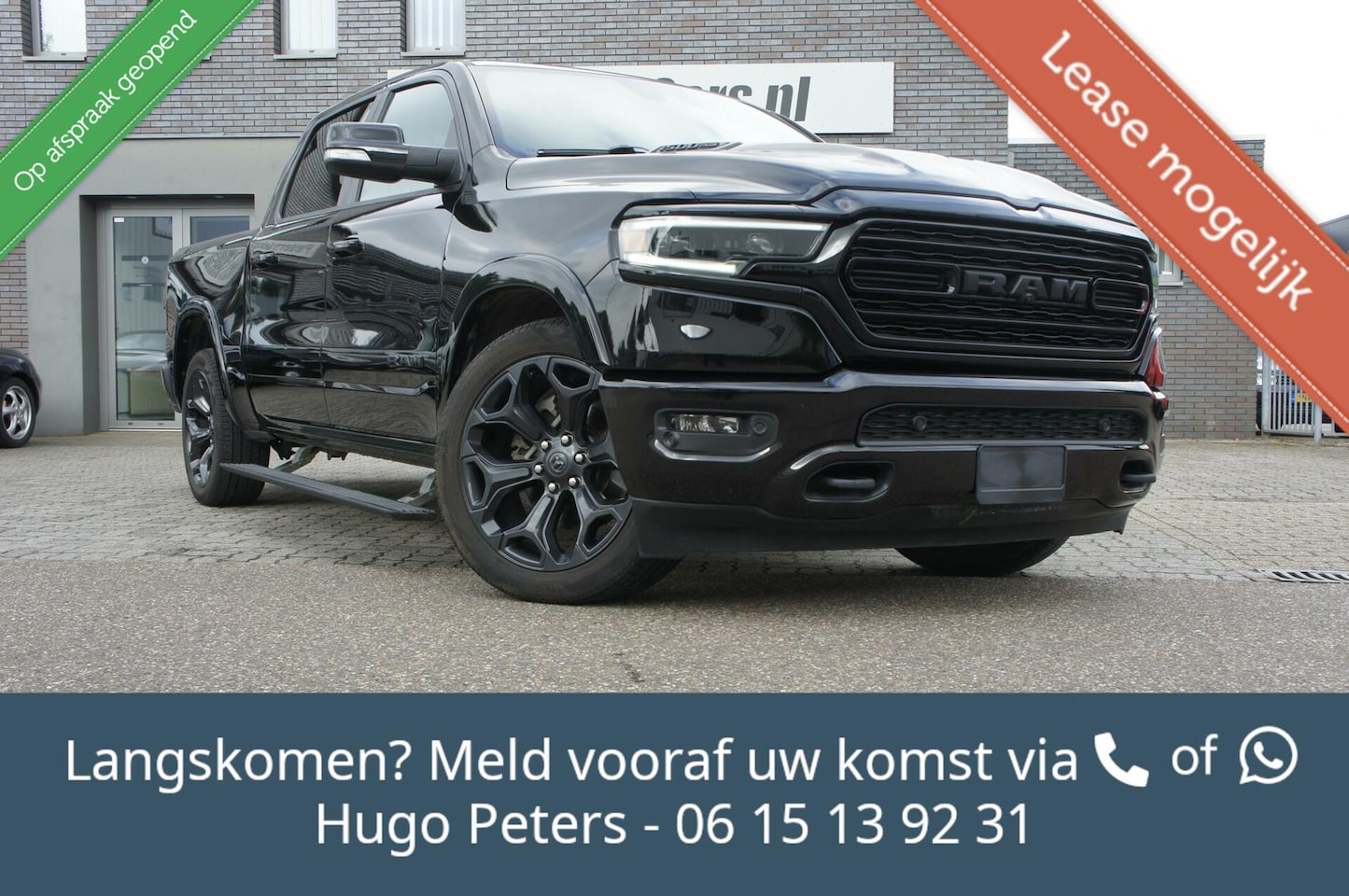 Dodge Ram 1500 - 4X4 5.7 V8 4x4 Crew Cab Limited Night Acc|Hud|Luchtvering - AutoWereld.nl