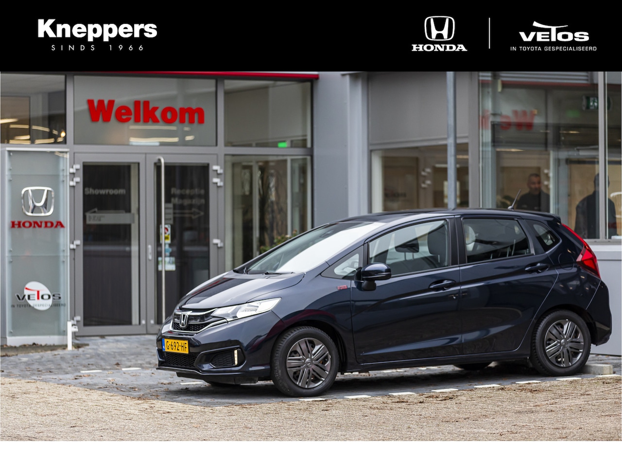 Honda Jazz - 1.3 i-VTEC Trend #33 RED BULL Trekaak, Airco , All-in Rijklaarprijs - AutoWereld.nl