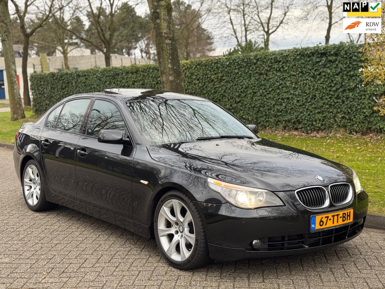 BMW 5-serie - 535d High Executive Xenon | Leder | Schuifdak | Memory | Org. NL - AutoWereld.nl