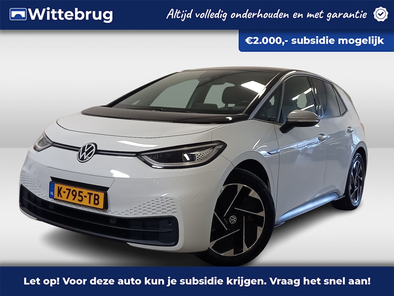 Volkswagen ID.3 - First Plus 58 kWh | € 2.000,- SEPP Subsidie | Adaptive Cruise Control | Camera - AutoWereld.nl