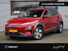 Hyundai Kona Electric - EV Premium 64 kWh 204pk Automaat LEDER | 17''LM | DAB | DODE HOEK | STOELVERW. + VERKOELIN