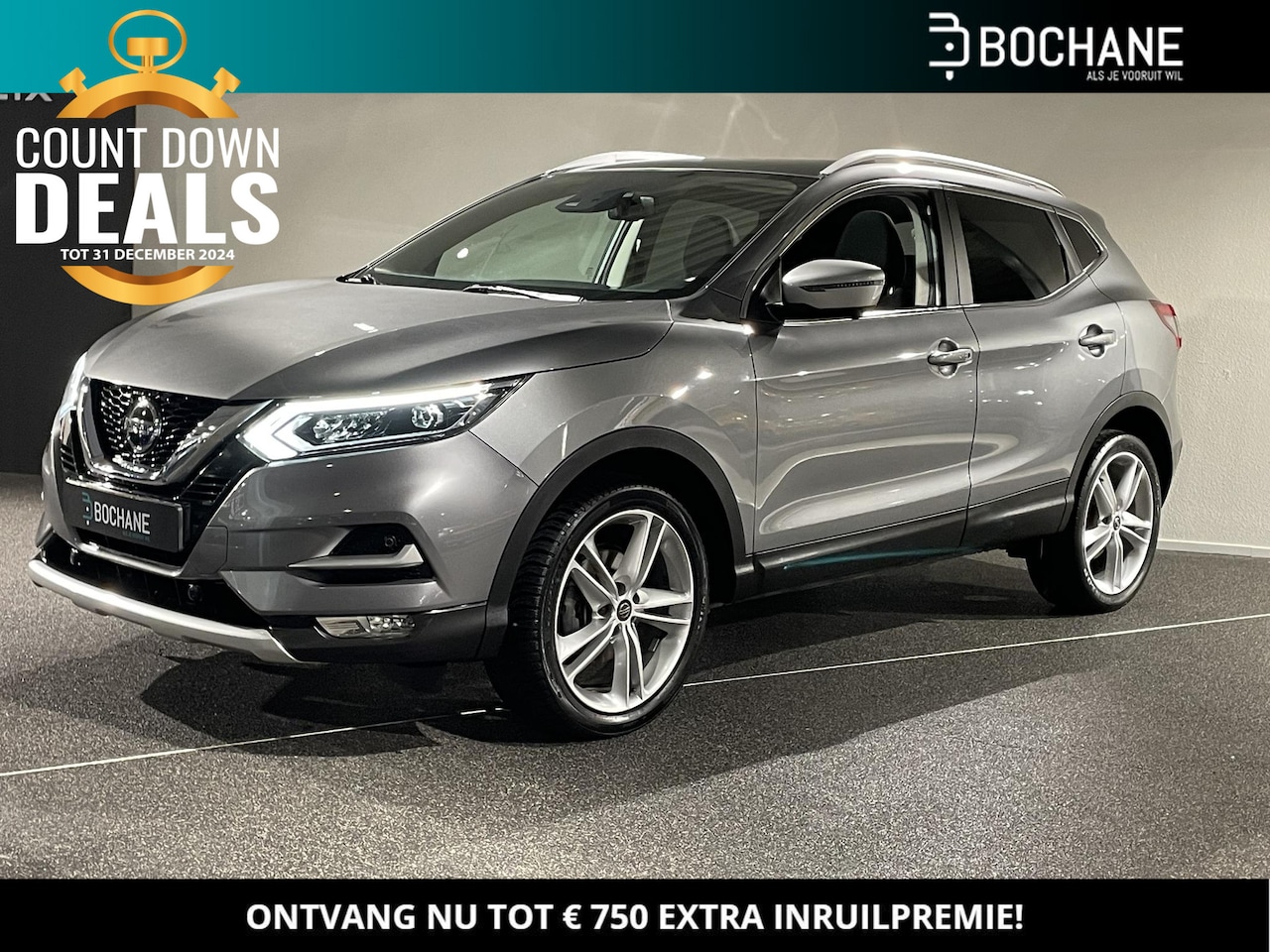 Nissan Qashqai - 1.3 DIG-T 140 N-Motion - AutoWereld.nl